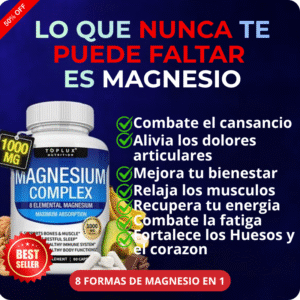 MAGNESIUM COMPLEX 8 EN 1 + ENVIO GRATIS
